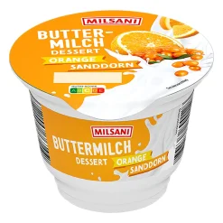 MILSANI Fruchtbuttermilch-Dessert- Joghurt, Quark & Milchdesserts Bei Aldi Nord.|Desserts & Süßspeisen Bei Aldi Nord.
