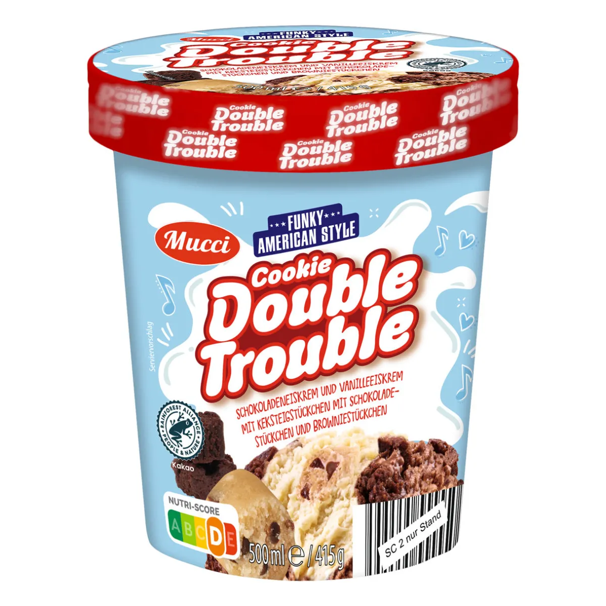 MUCCI Funky American Eis- Eisbecher & Eis-Toppings Bei Aldi Nord.