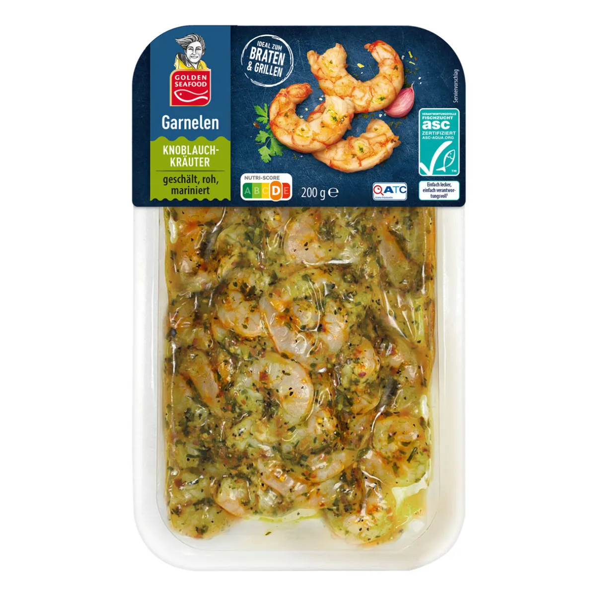 GOLDEN SEAFOOD Garnelen- Garnelen & Weitere Meeresfrüchte Bei Aldi Nord
