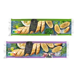 WONNEMEYER Gewürzbutter-Baguette- Brot & Toast Bei Aldi Nord.