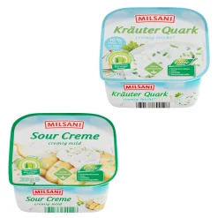 MILSANI Gewürzquark- Joghurt, Quark & Milchdesserts Bei Aldi Nord.