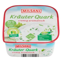 MILSANI Gewürzquark- Joghurt, Quark & Milchdesserts Bei Aldi Nord.