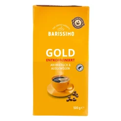 BARISSIMO Gold - entkoffeiniert- Kaffee Bei Aldi Nord.