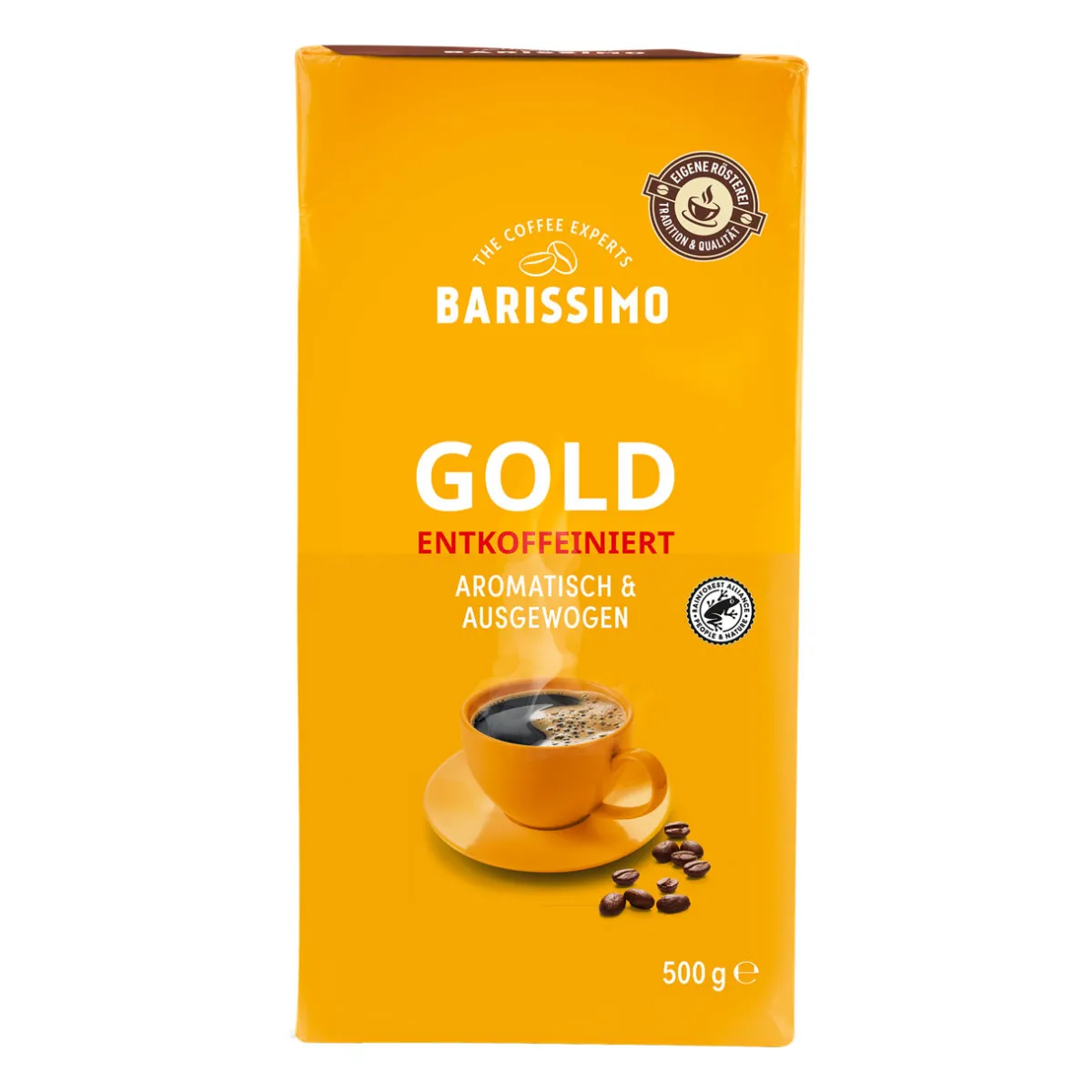 BARISSIMO Gold - entkoffeiniert- Kaffee Bei Aldi Nord.