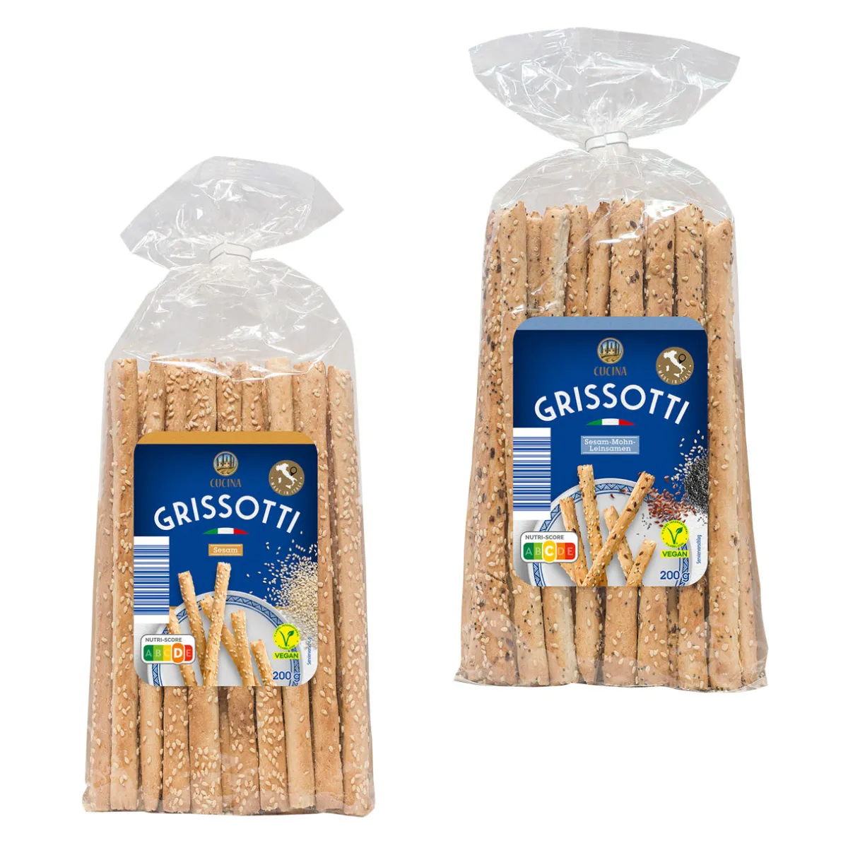 CUCINA Grissotti- Chips & Salzgebäck Bei Aldi Nord.