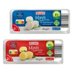 MILSANI Harzer Minis- Frischkäse & Weichkäse Bei Aldi Nord.