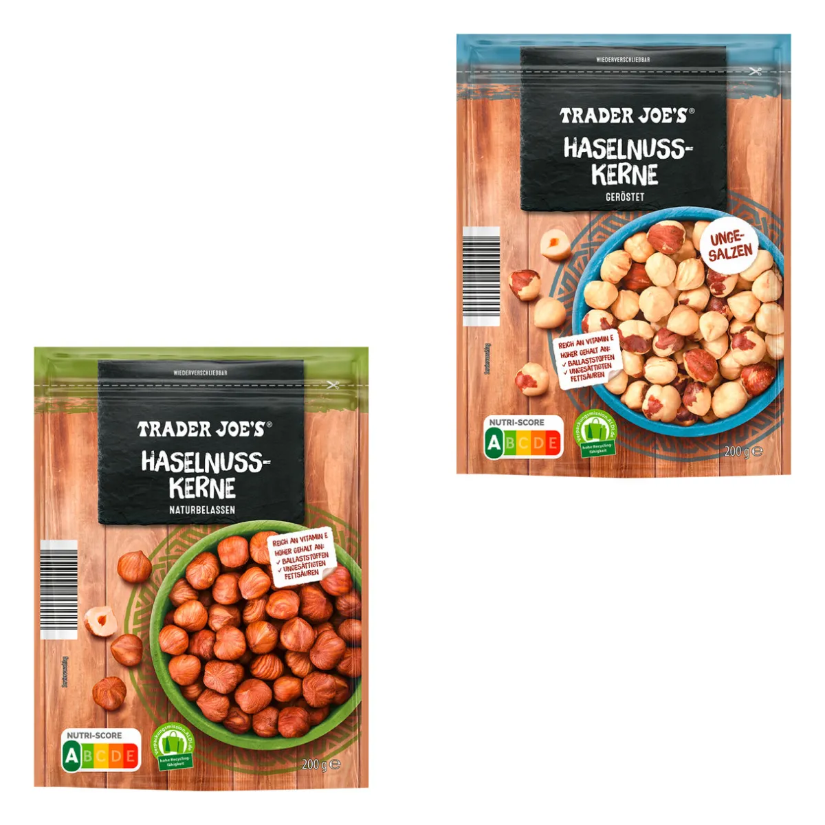 TRADER JOE'S Haselnusskerne- Nüsse, Trockenfrüchte, Kerne & Samen Bei Aldi Nord.