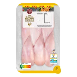 MEINE METZGEREI Hähnchenbrustfilet-Teilstücke XXL- Geflügel Bei Aldi Nord.