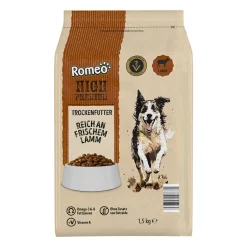 ROMEO High-Premium-Trockenfutter- Hundefutter & Leckerlies Bei Aldi Nord.