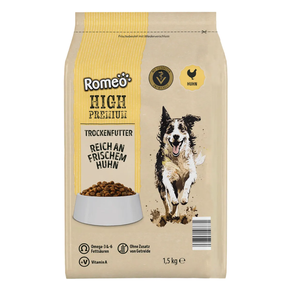 ROMEO High-Premium-Trockenfutter- Hundefutter & Leckerlies Bei Aldi Nord.