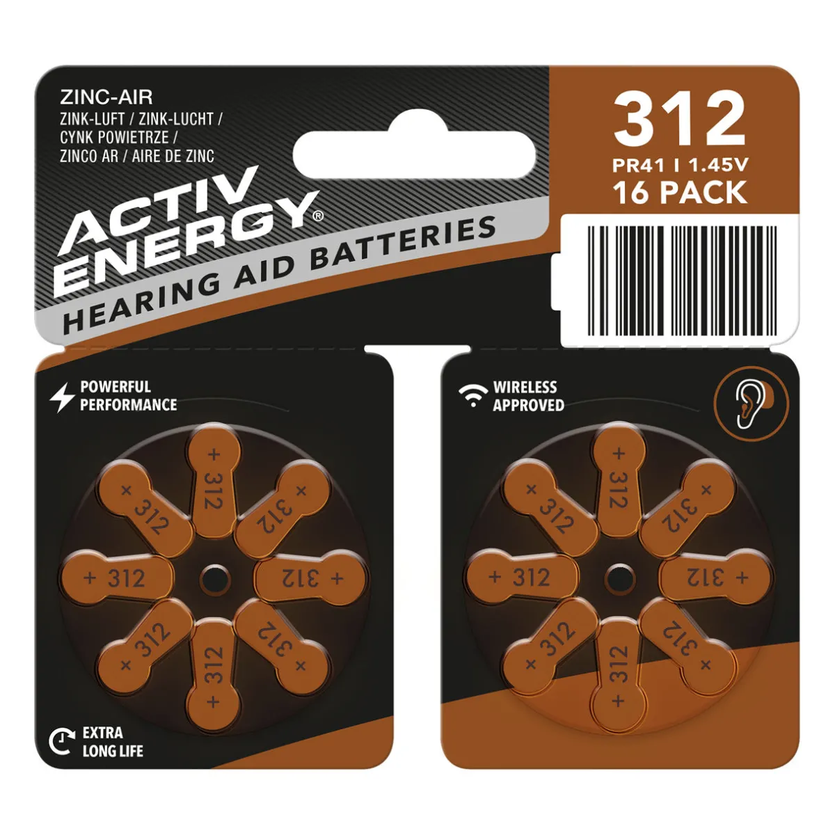 ACTIV ENERGY Hörgerätebatterien- Batterien, Akkus & Feuerzeuge Bei Aldi Nord.