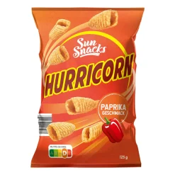SUN SNACKS Hurricorn- Chips & Salzgebäck Bei Aldi Nord.