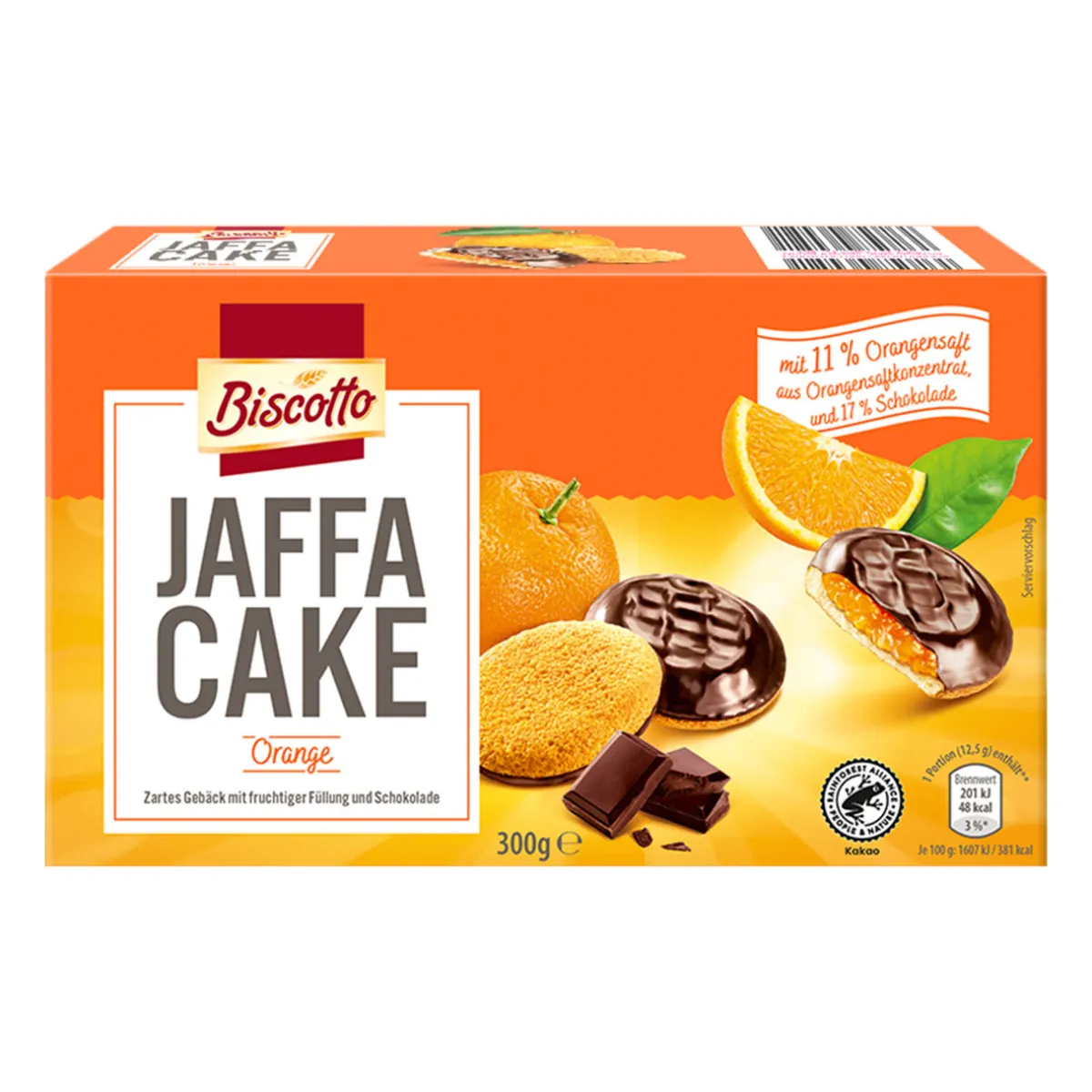 BISCOTTO Jaffa Cake- Kekse & Cookies Bei Aldi Nord.