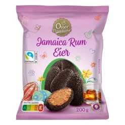 OSTERPHANTASIE Jamaica-Rum-Eier- Osterschokolade & Süßigkeiten Bei Aldi Nord.