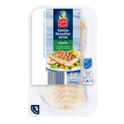 GOLDEN SEAFOOD Kabeljau-Rückenfiletportion- Frischer Fisch & Räucherfisch Bei Aldi Nord.