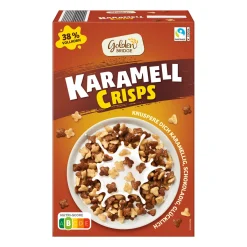 GOLDEN BRIDGE Karamell Crisps- Cornflakes & Cerealien Bei Aldi Nord.