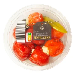 WONNEMEYER Kirschpaprika-Variation- Salat-Menüs Und Sandwiches Bei Aldi Nord.