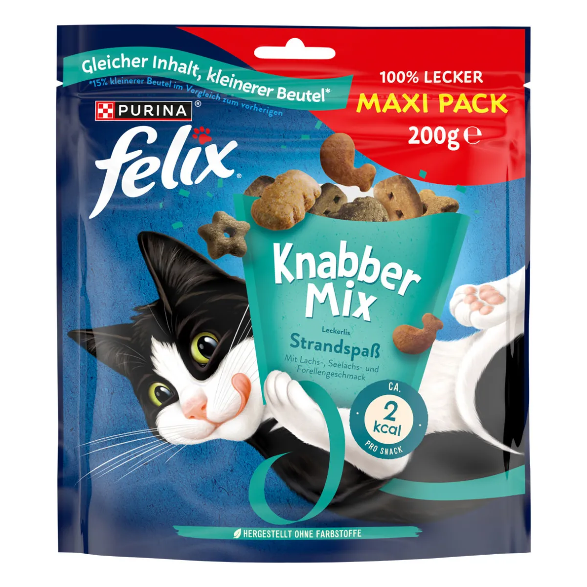 FELIX Knabbermix- Katzenfutter & Katzenstreu Bei Aldi Nord.