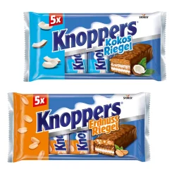 STORCK Knoppers Riegel- Schokoriegel Bei Aldi Nord.