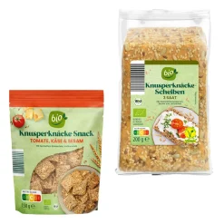 BIO Knusperknäcke- Brot & Toast Bei Aldi Nord.