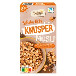 GOLDEN BRIDGE Knuspermüsli- Haferflocken, Müsli & Müsliriegel Bei Aldi Nord.