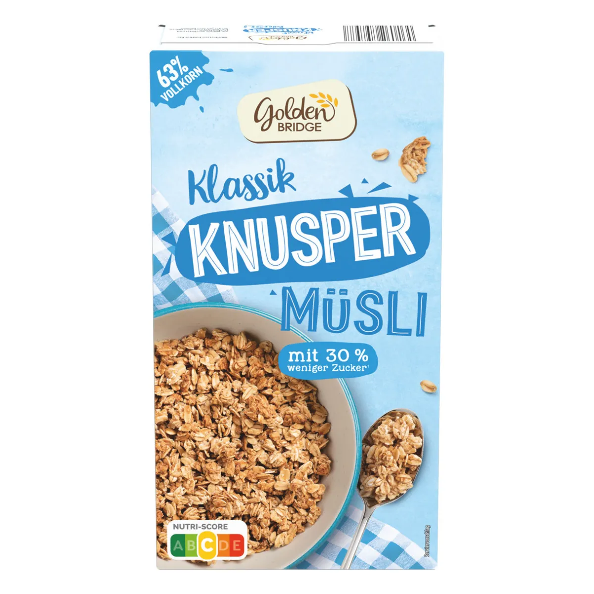 GOLDEN BRIDGE Knuspermüsli- Haferflocken, Müsli & Müsliriegel Bei Aldi Nord.