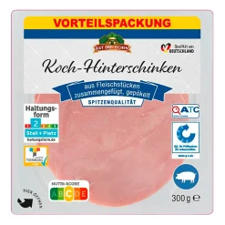 GUT DREI EICHEN Koch-Hinterschinken- Schinken & Salami Bei Aldi Nord.