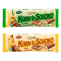 CHOCEUR Korn & Schoko- Schokoriegel Bei Aldi Nord.