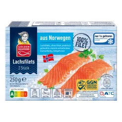 GOLDEN SEAFOOD Lachsfilets- Dosenfisch & Tiefkühlfisch Bei Aldi Nord|Grillfisch & Meeresfrüchte Im Grillsortiment Von Aldi Nord.