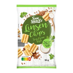 SUN SNACKS Linsenchips- Chips & Salzgebäck Bei Aldi Nord.