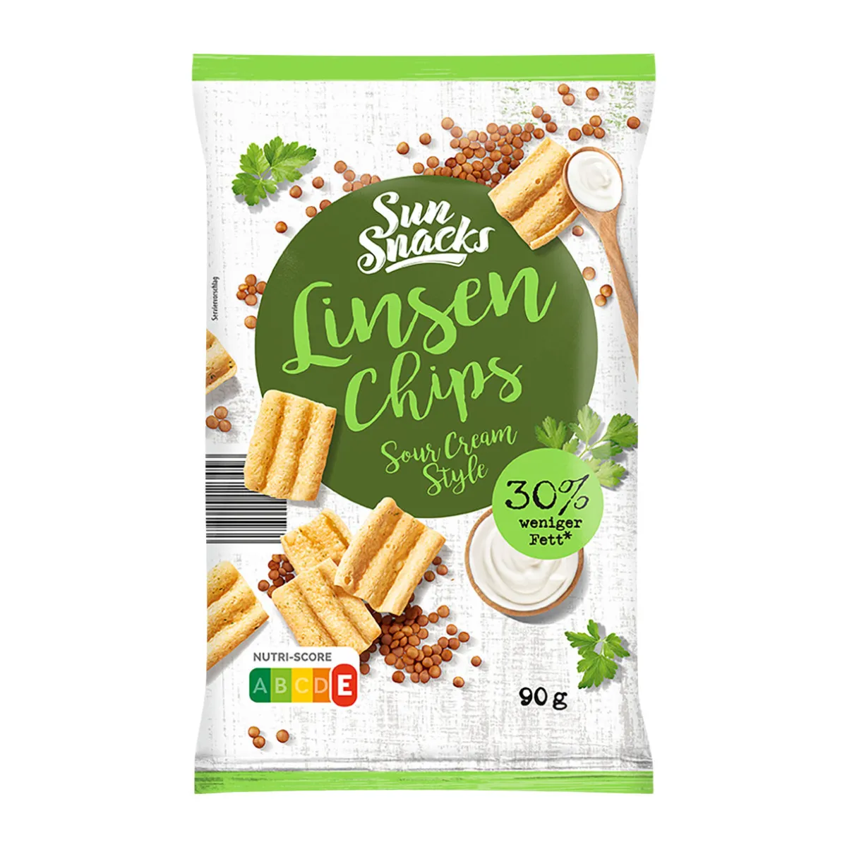 SUN SNACKS Linsenchips- Chips & Salzgebäck Bei Aldi Nord.
