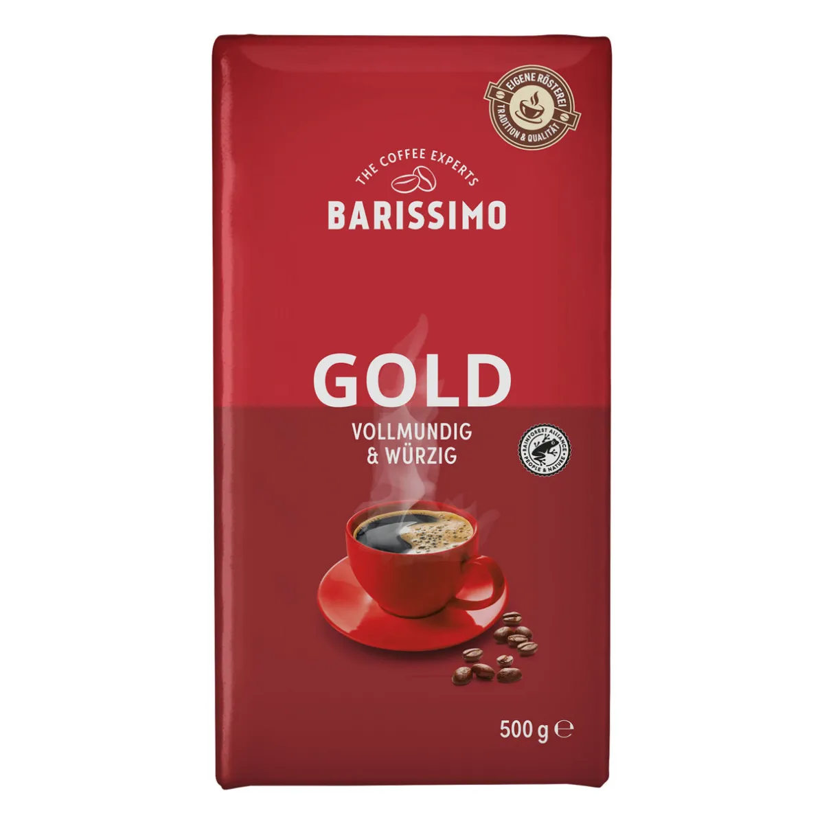 BARISSIMO Mahlkaffee Gold- Kaffee Bei Aldi Nord.