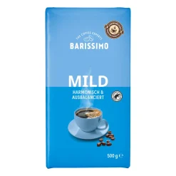 BARISSIMO Mahlkaffee Mild- Kaffee Bei Aldi Nord.