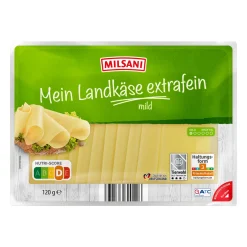 MILSANI Mein Landkäse- Scheibenkäse & Geriebener Käse Bei Aldi Nord.