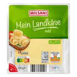 MILSANI Mein Landkäse- Scheibenkäse & Geriebener Käse Bei Aldi Nord.