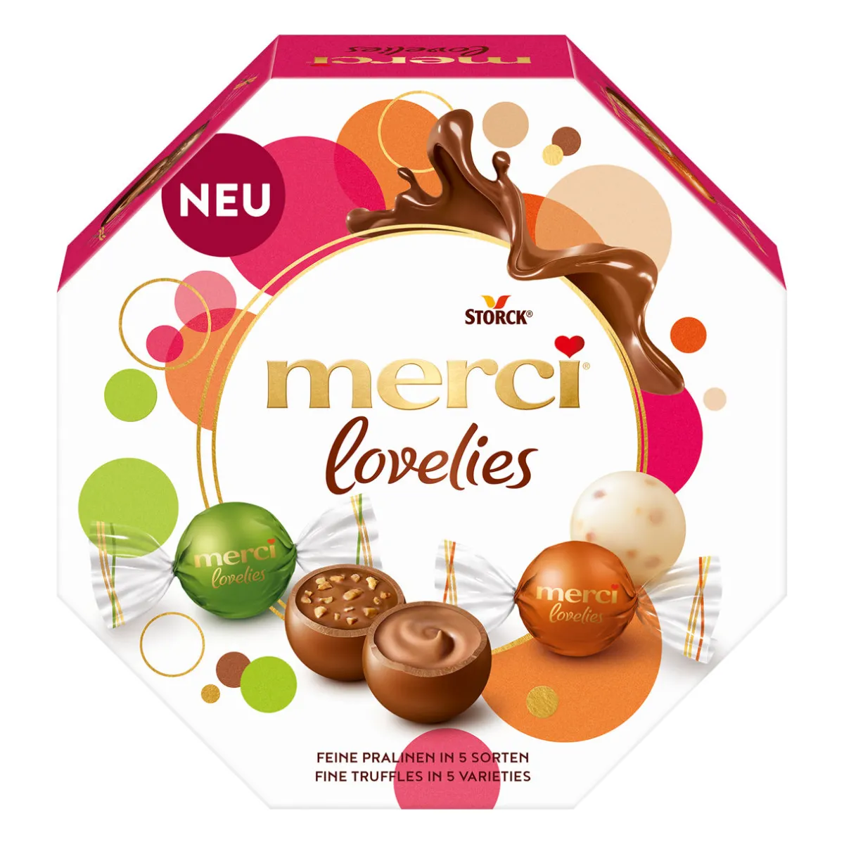 STORCK merci lovelies- Pralinen & Schoko-Snacks Bei Aldi Nord.