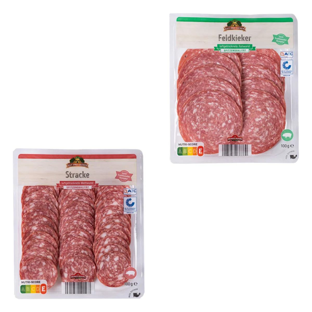 GUT DREI EICHEN Mettwurst-Spezialität- Wurstaufschnitt & Streichwurst Bei Aldi Nord.