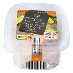 WONNEMEYER Metzger-Fleischsalat- Wurstaufschnitt & Streichwurst Bei Aldi Nord.