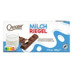 CHOCEUR Milchriegel- Schokoriegel Bei Aldi Nord.