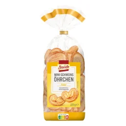 BISCOTTO Mini-Schweinsöhrchen- Kekse & Cookies Bei Aldi Nord.