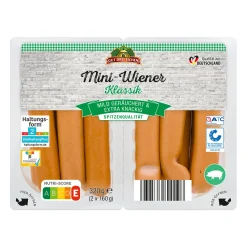 GUT DREI EICHEN / GÜLDENHOF Mini-Würstchen- Würstchen & Snackwurst Bei Aldi Nord.