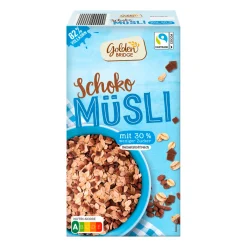 GOLDEN BRIDGE Müsli- Haferflocken, Müsli & Müsliriegel Bei Aldi Nord.