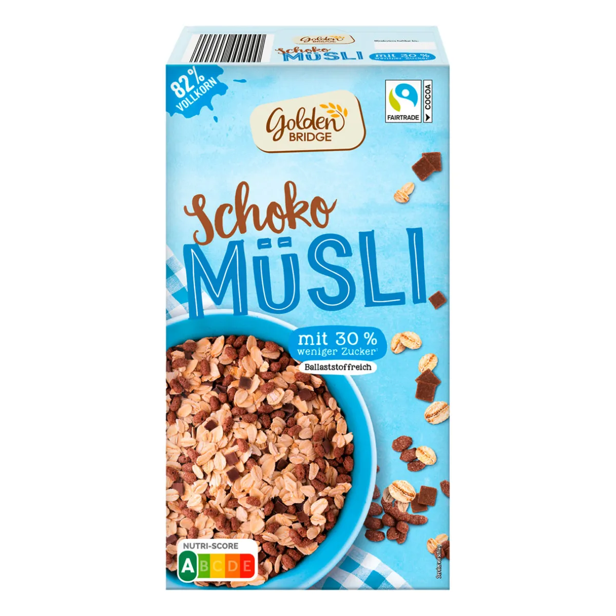 GOLDEN BRIDGE Müsli- Haferflocken, Müsli & Müsliriegel Bei Aldi Nord.