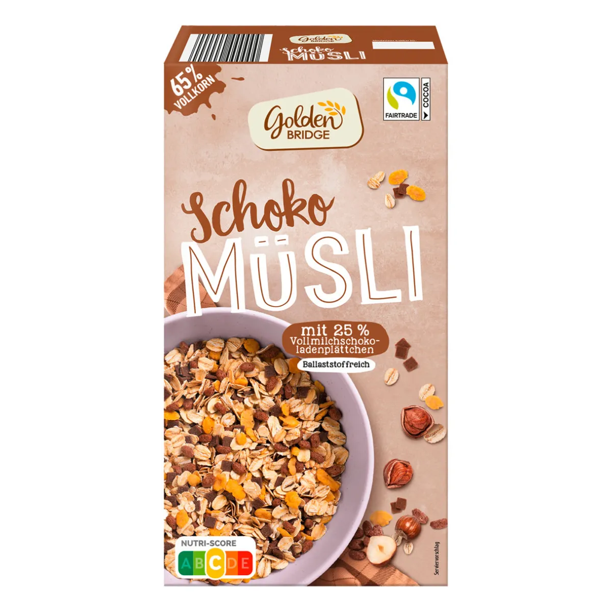 GOLDEN BRIDGE Müsli- Haferflocken, Müsli & Müsliriegel Bei Aldi Nord.