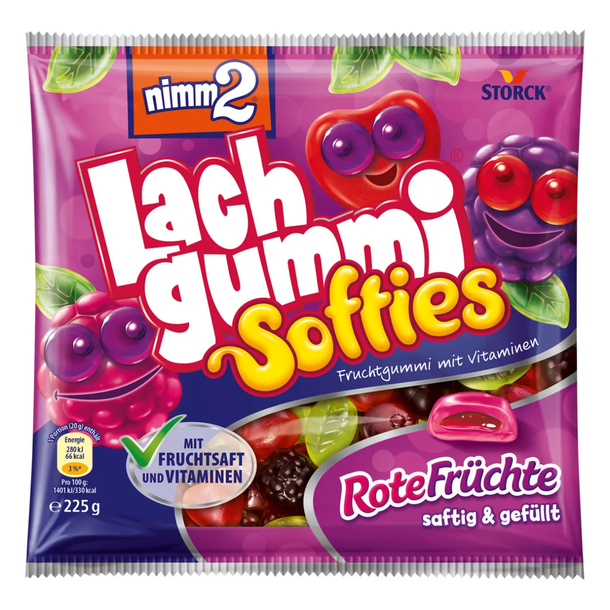 STORCK nimm2 Lachgummi- Fruchtgummi, Gummibärchen & Lakritz Bei Aldi Nord.