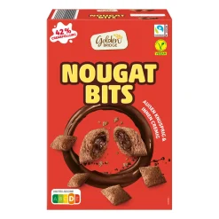 GOLDEN BRIDGE Nougat Bits- Cornflakes & Cerealien Bei Aldi Nord.|Vegane Fertigprodukte & Vorräte Bei Aldi Nord.