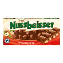 CHOCEUR Nussbeisser Edel-Vollmilch- Schokolade Bei Aldi Nord.