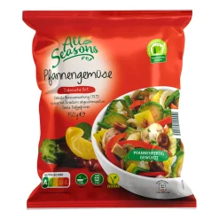 ALL SEASONS Pfannengemüse- Fertiggerichte Für Mikrowelle & Pfanne Bei Aldi Nord.