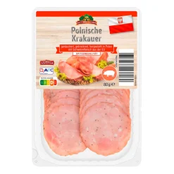 GUT DREI EICHEN Polnische Wurstspezialität- Schweinefleisch Bei Aldi Nord.|Wurstaufschnitt & Streichwurst Bei Aldi Nord.