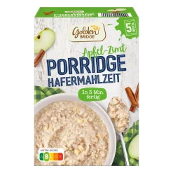 GOLDEN BRIDGE Porridge- Haferflocken, Müsli & Müsliriegel Bei Aldi Nord.